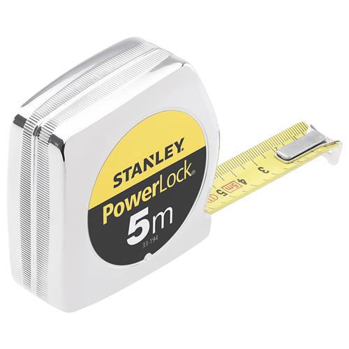 Stanley rolmaat 5mtr 19mm powerlock classic