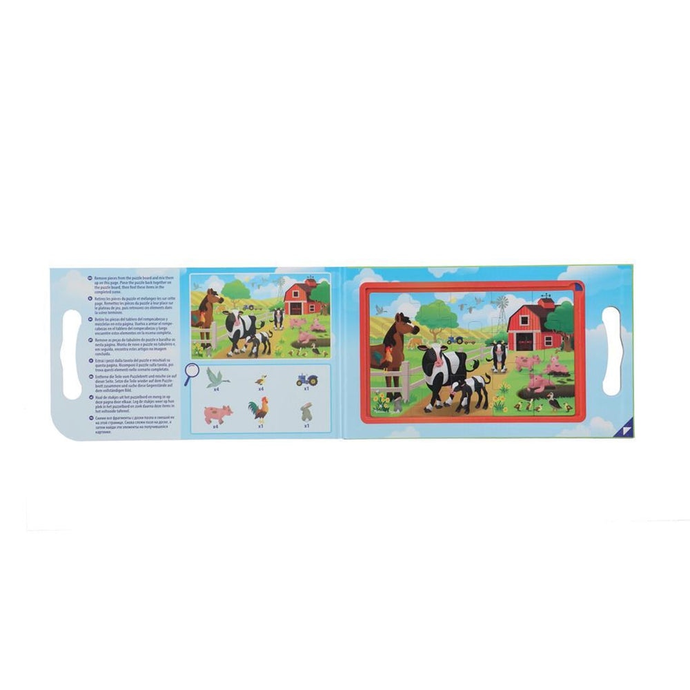 Melissa doug puzzle magnétique safari 2x 15 pièces