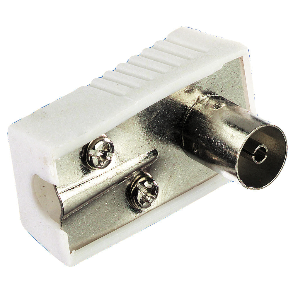 Basic coaxial socket, right angle
