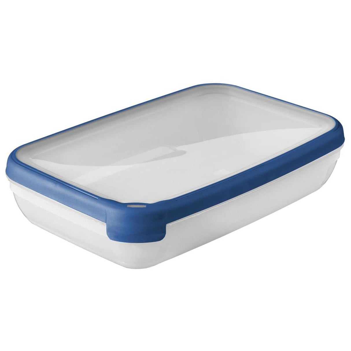 Curver grand chef fresh food container rectangular 2.6l transparent dark blue