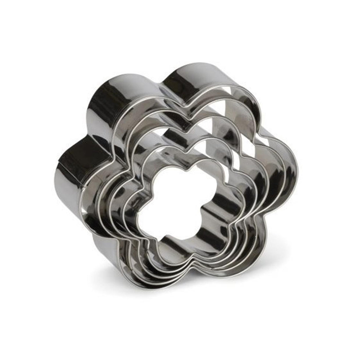 Patisse uitsteekvorm 5 delig bloem