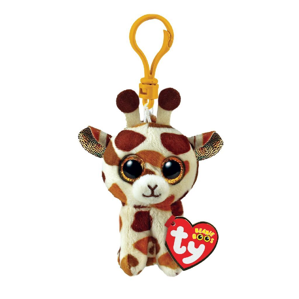 Ty Beanie Boo's Clip-Stelzen-Giraffe, 7 cm