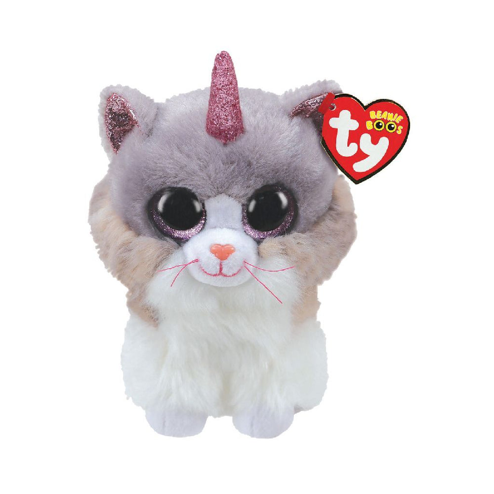 TY TY Beanie Boos Plush Toy Cat Asher 15 cm