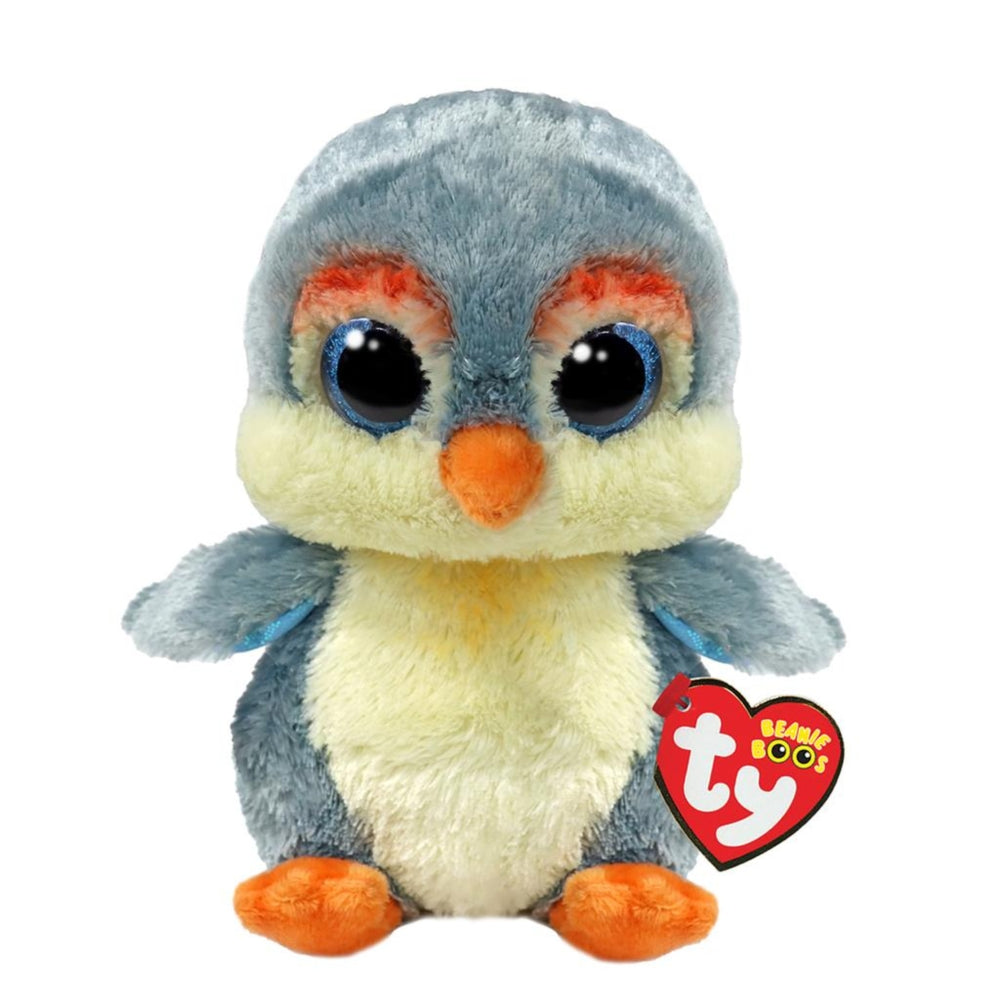 Ty beanie boos peluche pingu iuml;n fisher 15 cm