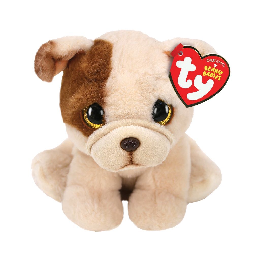 Ty beanie babies cuddly toy pug hougie 15 cm