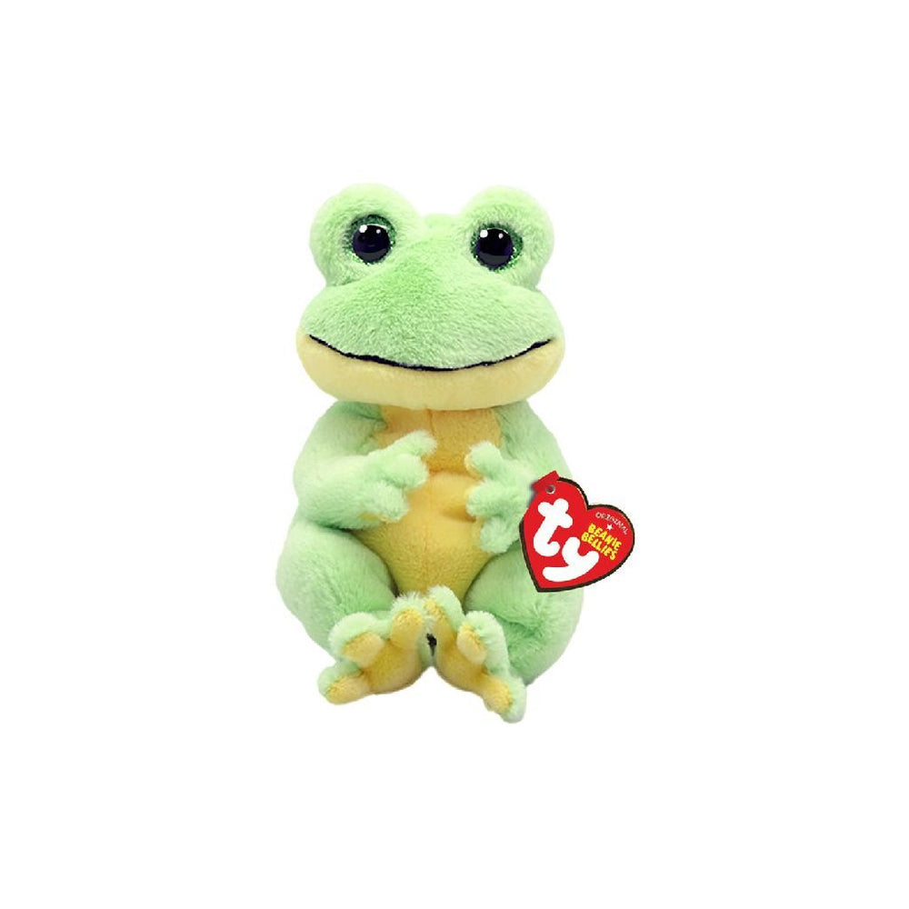 Ty beanie babies pance snapper rana, 15 cm