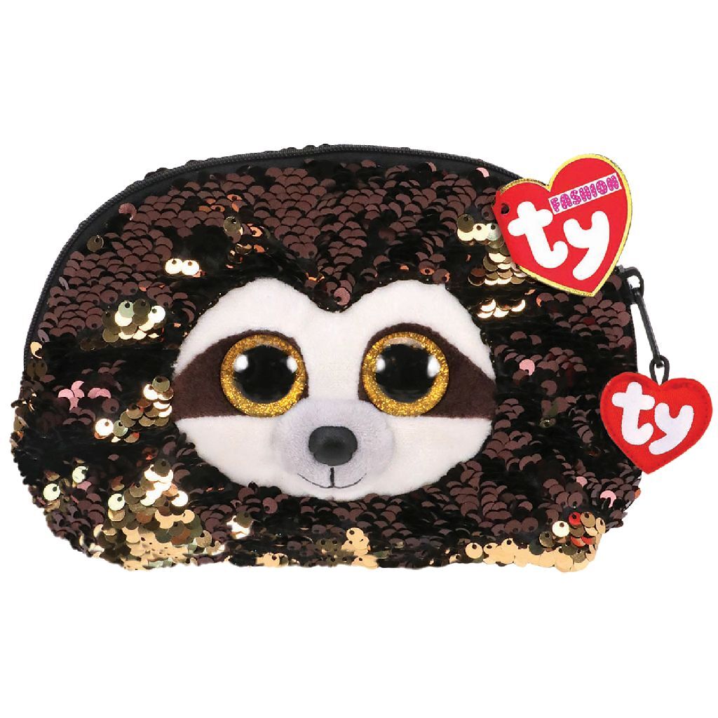 Ty fashion handbag sloth dangler 20 cm brown gold