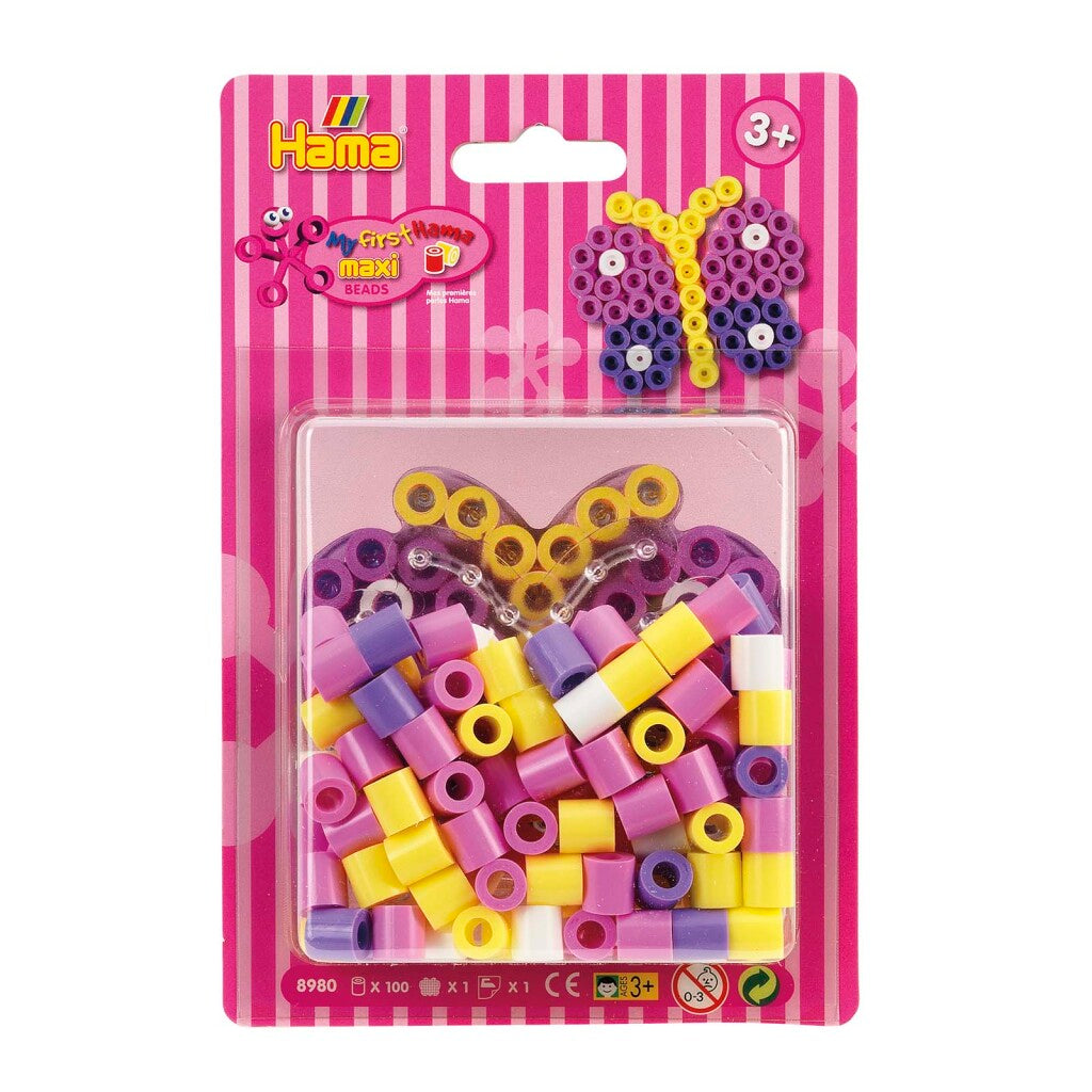 Hama ironing bead set maxi - butterfly, 100 pcs.