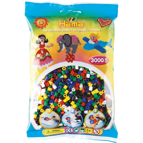 Hama ironing bead mix - primary 1 (201-66), 3000 pcs.