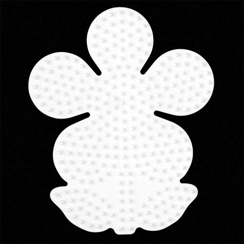 Tabla de planchar con cuentas Hama - flor