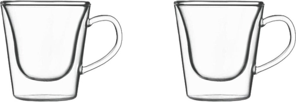 Divers Luigi Bormiolis Café thermique et verre de thé 29.5cl Double-paroi 2 pièces