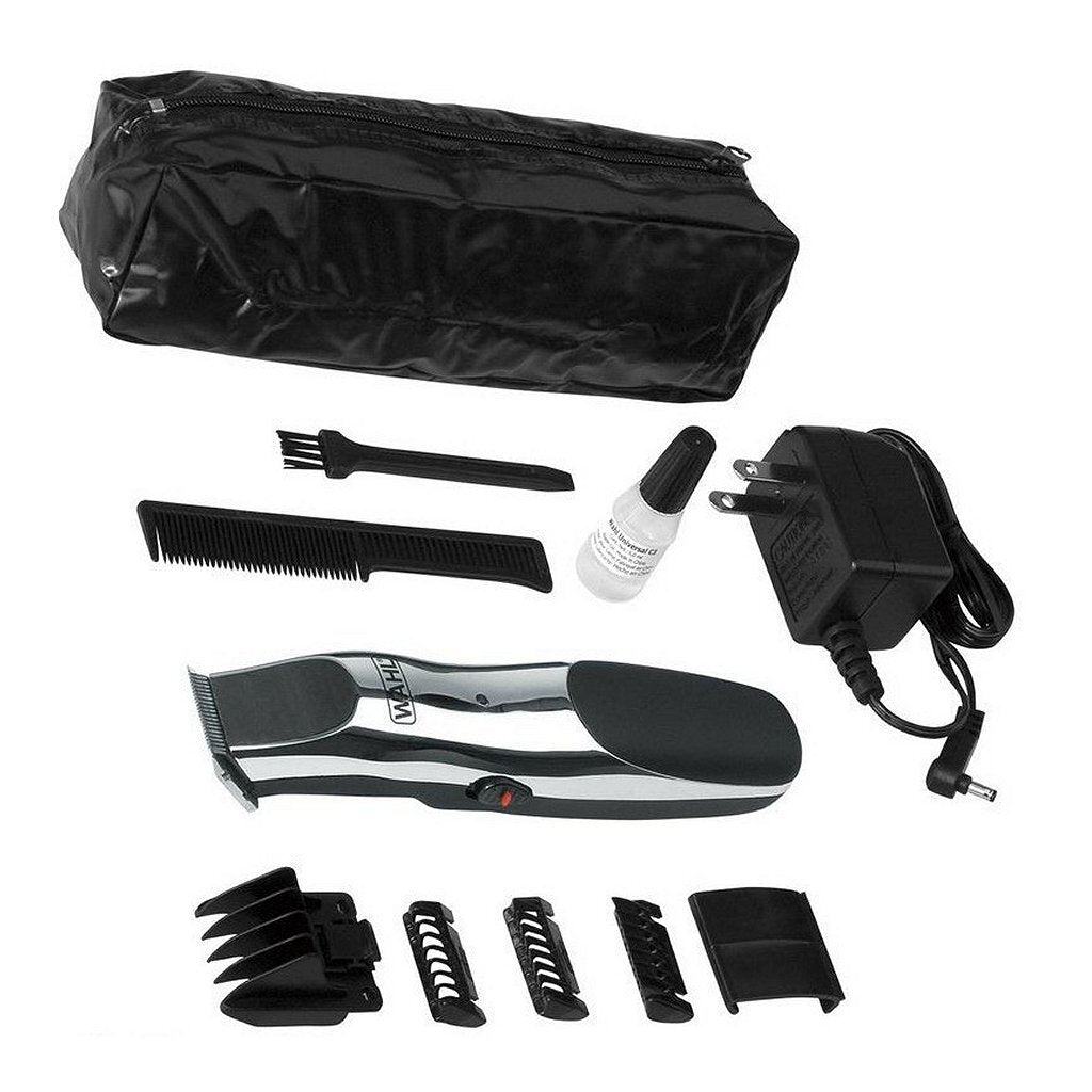 Wahl barbe et trammer du chaume chrome noir