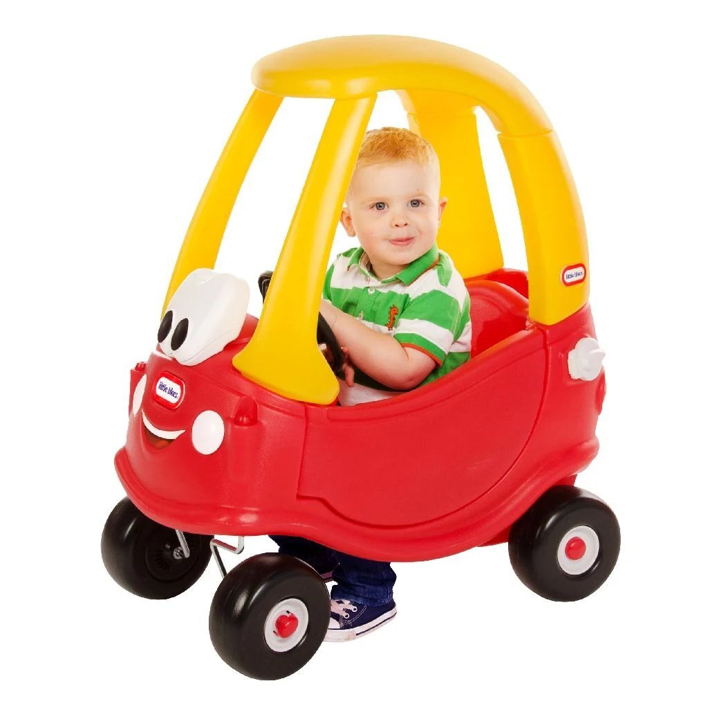 Little Tikes Cozy Coupe Walking Car 44x72x84 cm Rojo amarillo