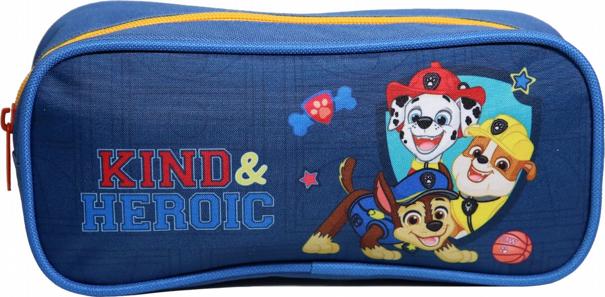 Jim Jam Paw Patrol pencil case 23x5x10 cm 1 compartment with zipper