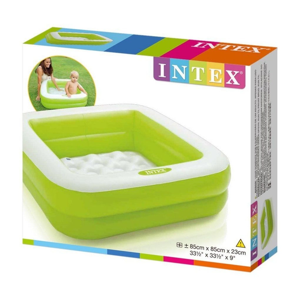 Intex baby bath 85x85x23 cm assorted + repair kit