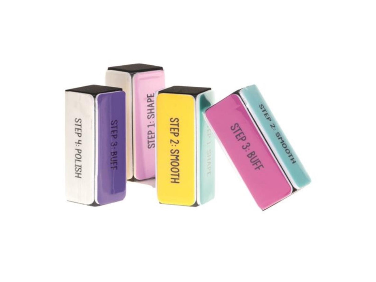 Casuelle manicure 4 staps polijst en vijlblok