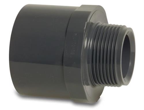 Pvc puntstuk 32 40mm x 3 4 10 bar