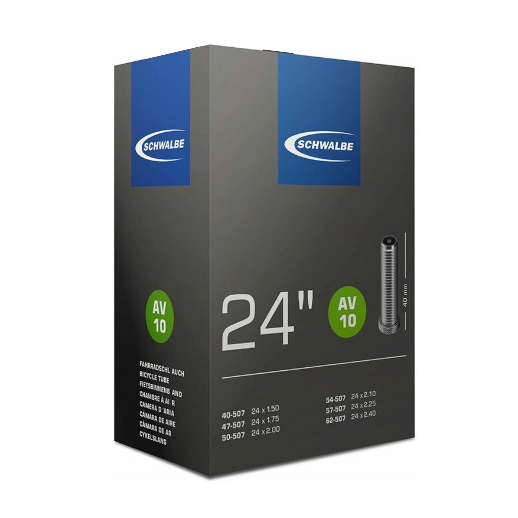 Вътрешна тръба на Schwalbe av10 24 инча 40 62-507 av 40 mm