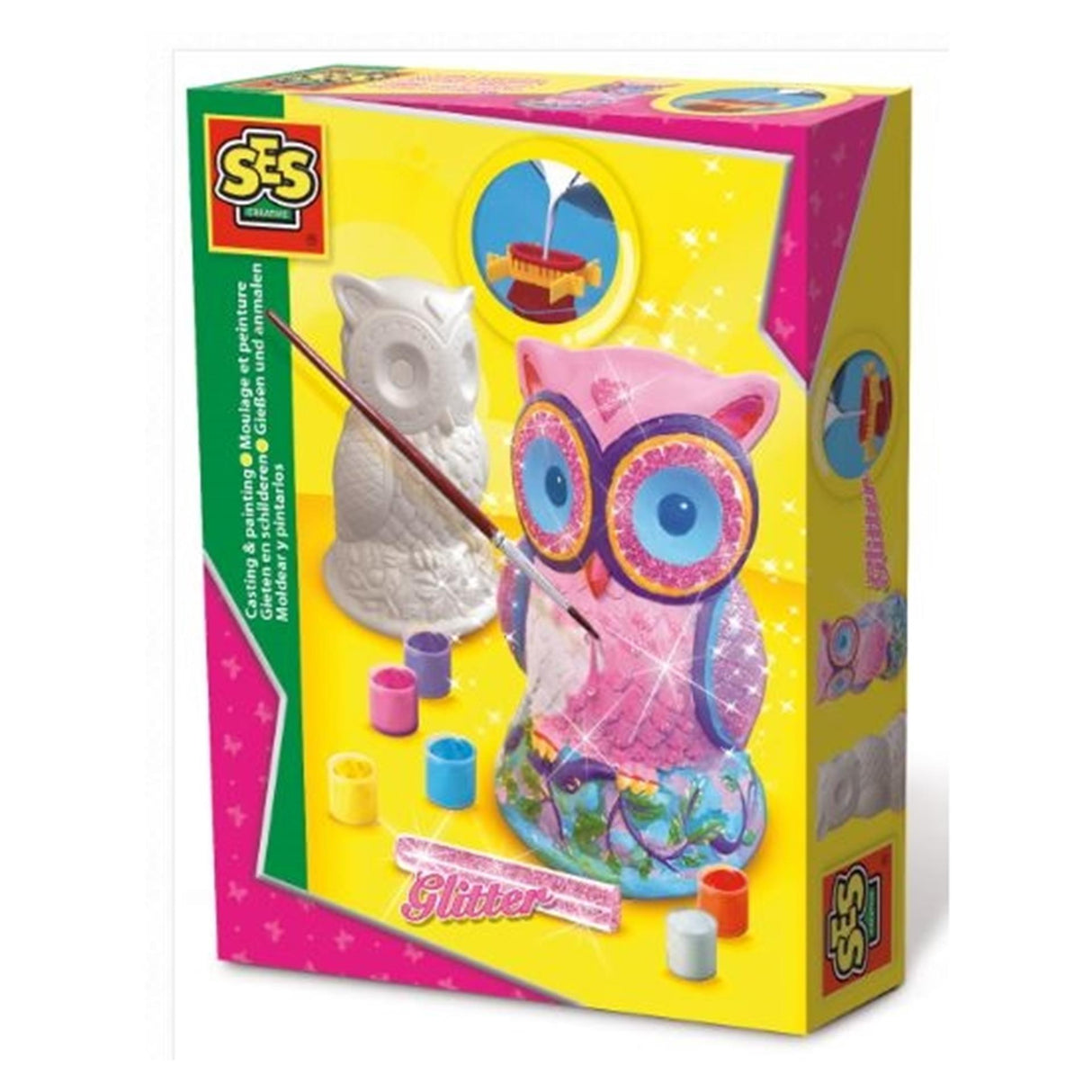 SES GIRSS som spiller og maler ous