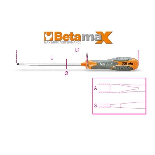 Beta 1290 Slot Screwdriver 0,5x3.0x75