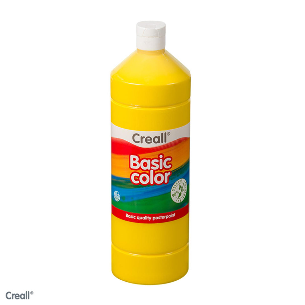 Poster paint yellow 500 ml