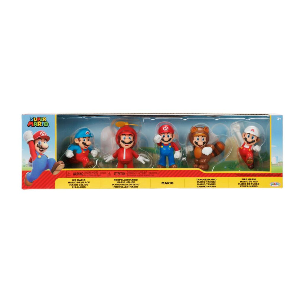 Super Mario Super Mario figurer 5 stykker