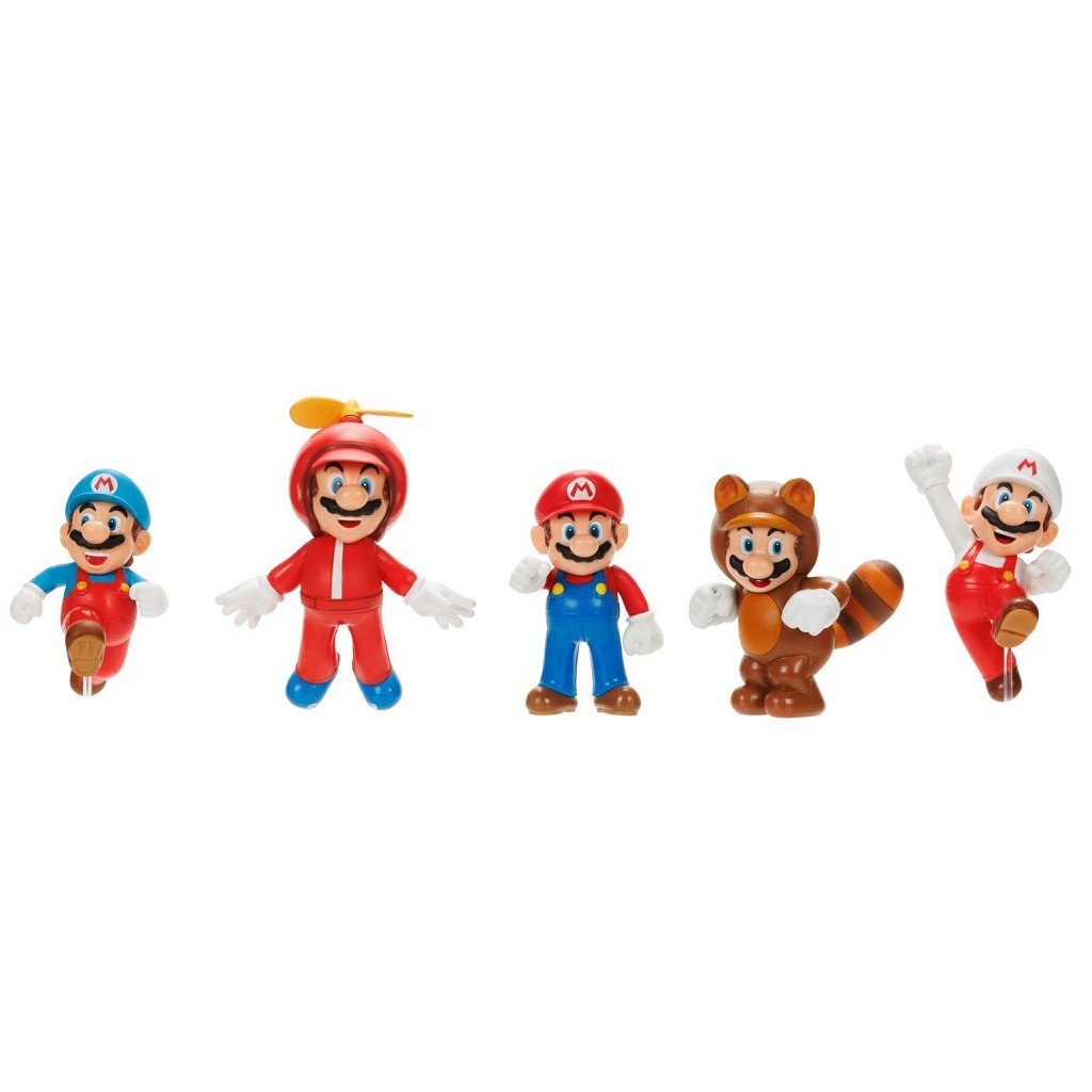 Super Mario Super Mario figurer 5 stykker