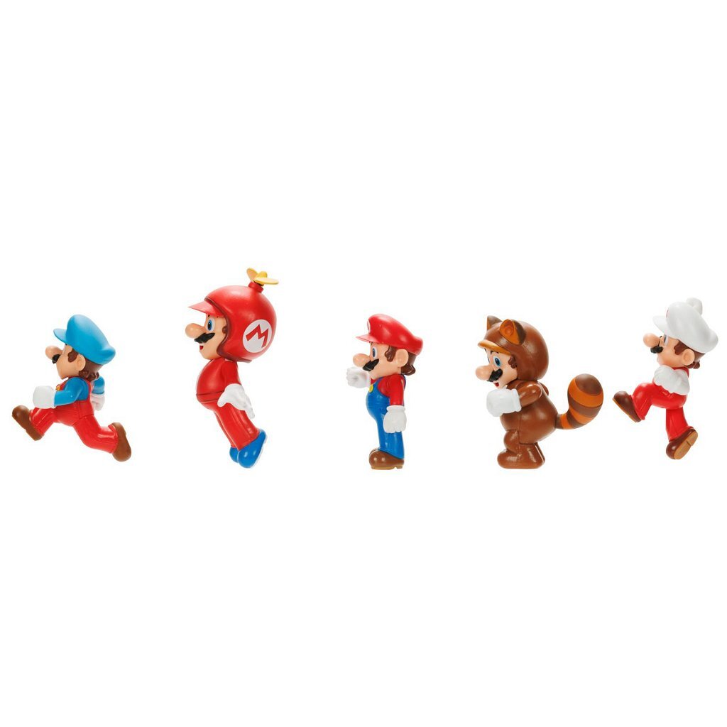 Super Mario Super Mario figurer 5 stykker