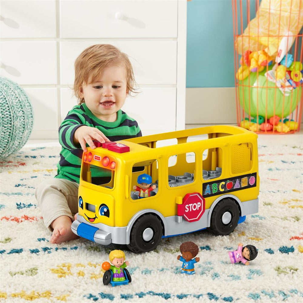 Fisher Price Litte People Großer Schulbus + Licht und Sound