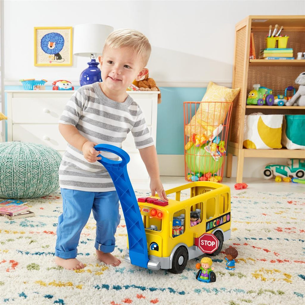 Fisher Price Litte People Großer Schulbus + Licht und Sound