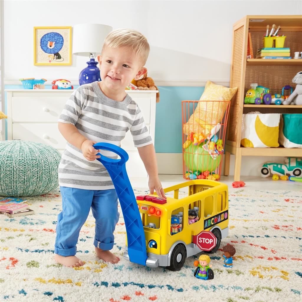 Fisher Price Litte People Großer Schulbus + Licht und Sound