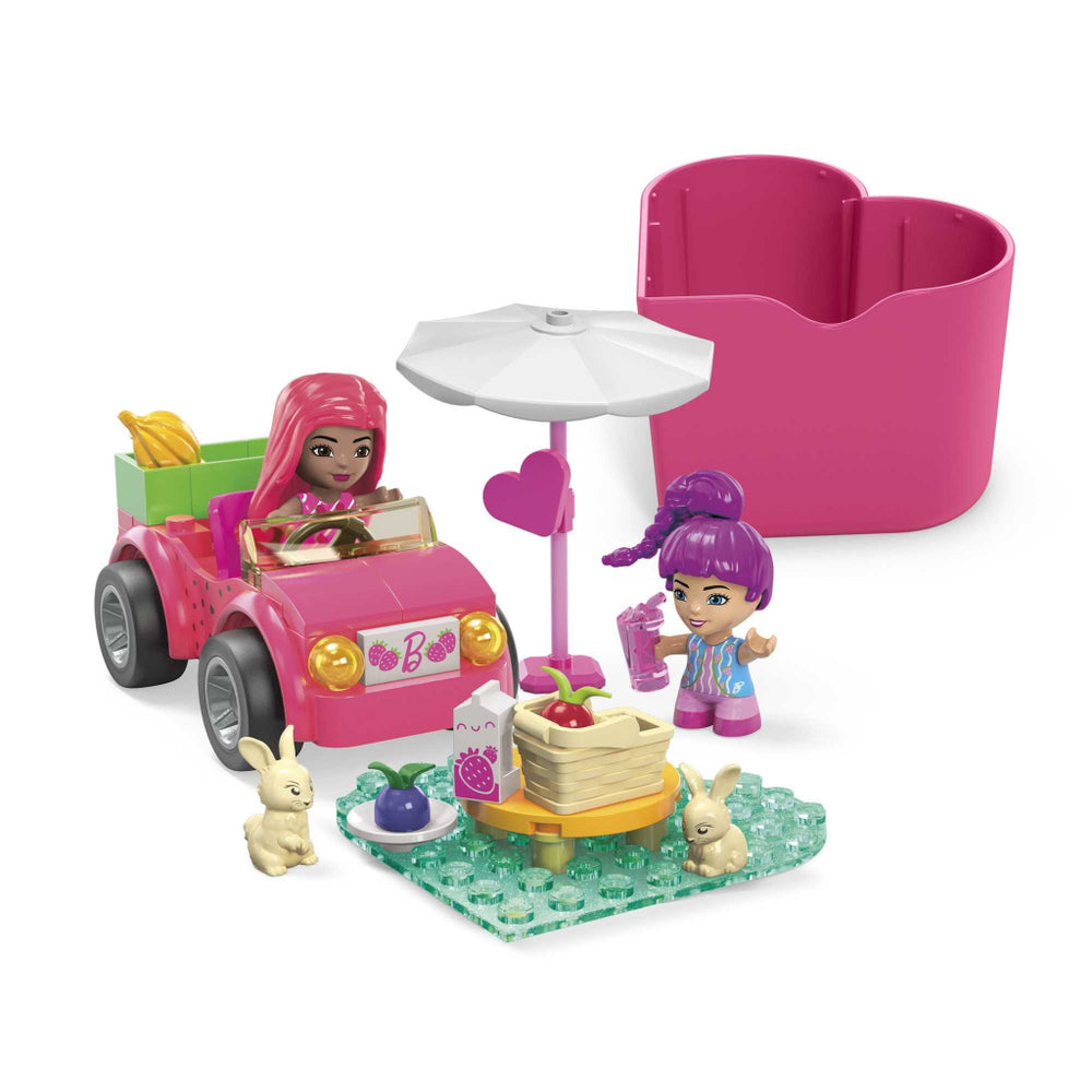 Mega bloks mega barbie color reveal convertible building toys