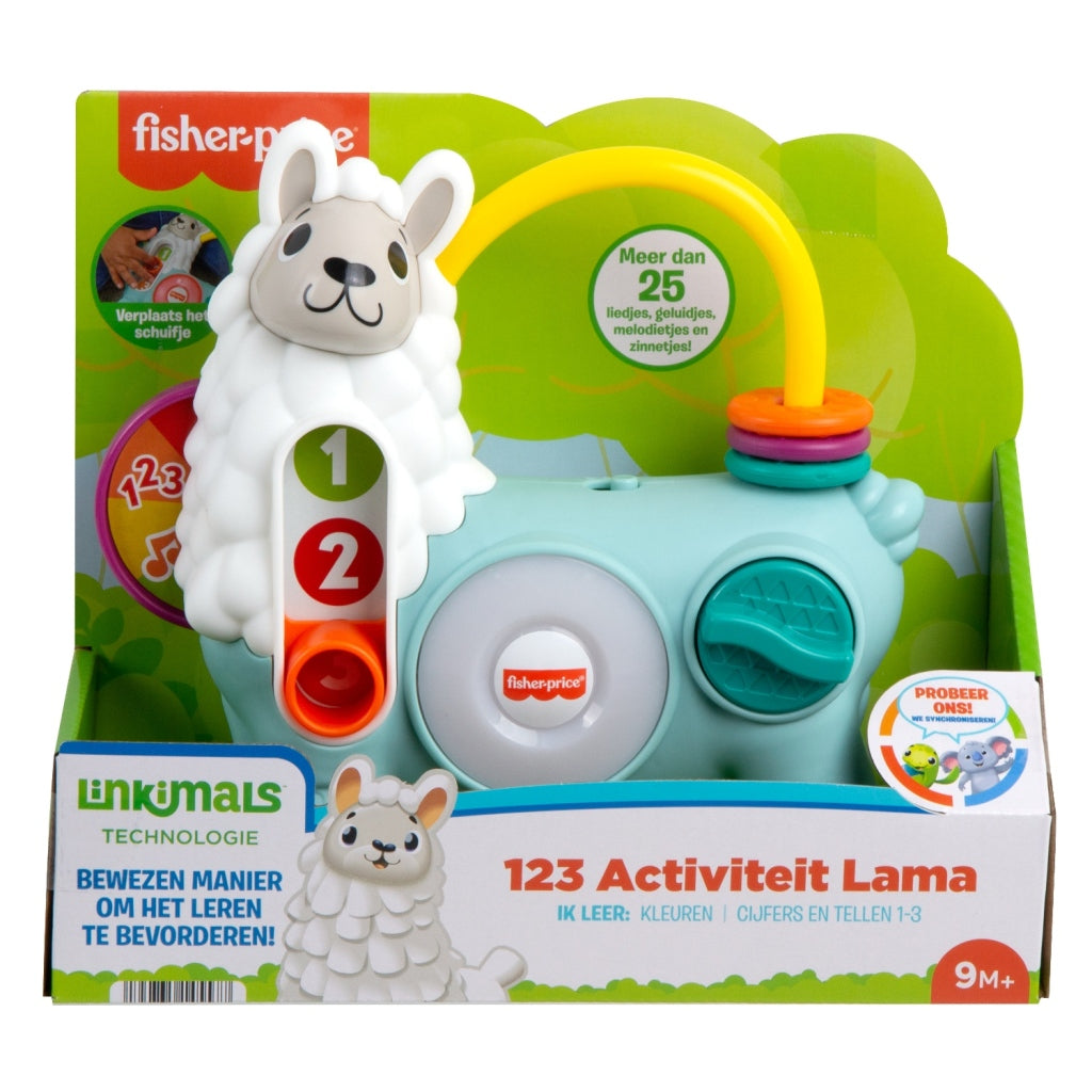 Fisher-Price Linkimals 123 Activity Llama with Lights and Sounds