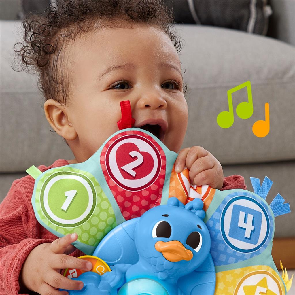 Fisher Price Linkimals Count and Color Peacock