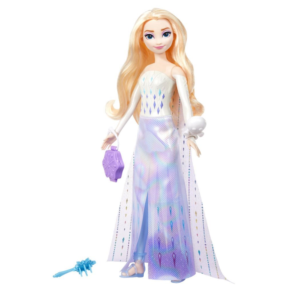 Mattel disney frozen spin reveal elsa fashion doll