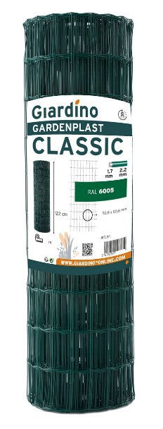 Giardino producten gaas gardenplast classic groen 122m x 25m