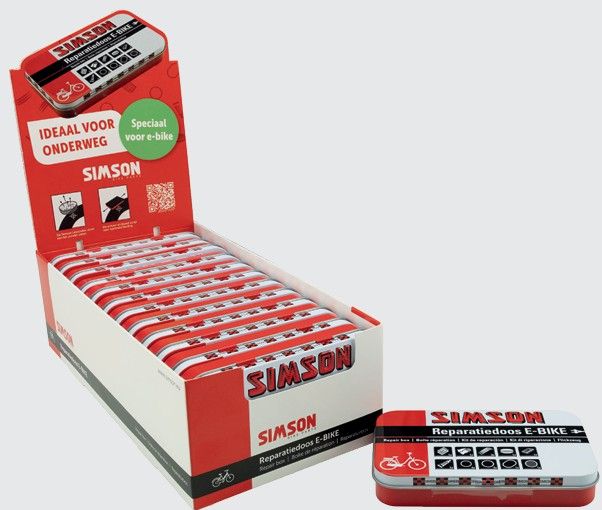 Display e-bici della scatola di riparazione Simson per 12