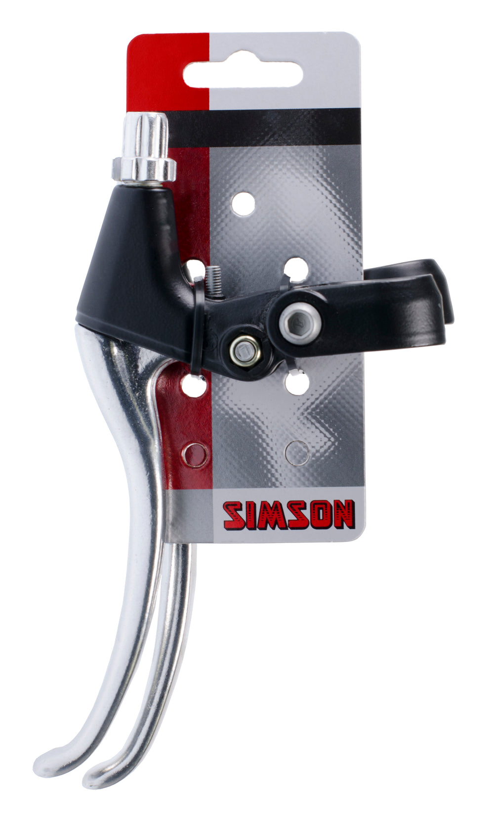 Zavorni ročaj Nastavi V-Brake Cantilever 4-prsti črni 2-deli