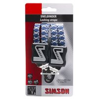 Fastener Trio Simson with 3 ties - navy white