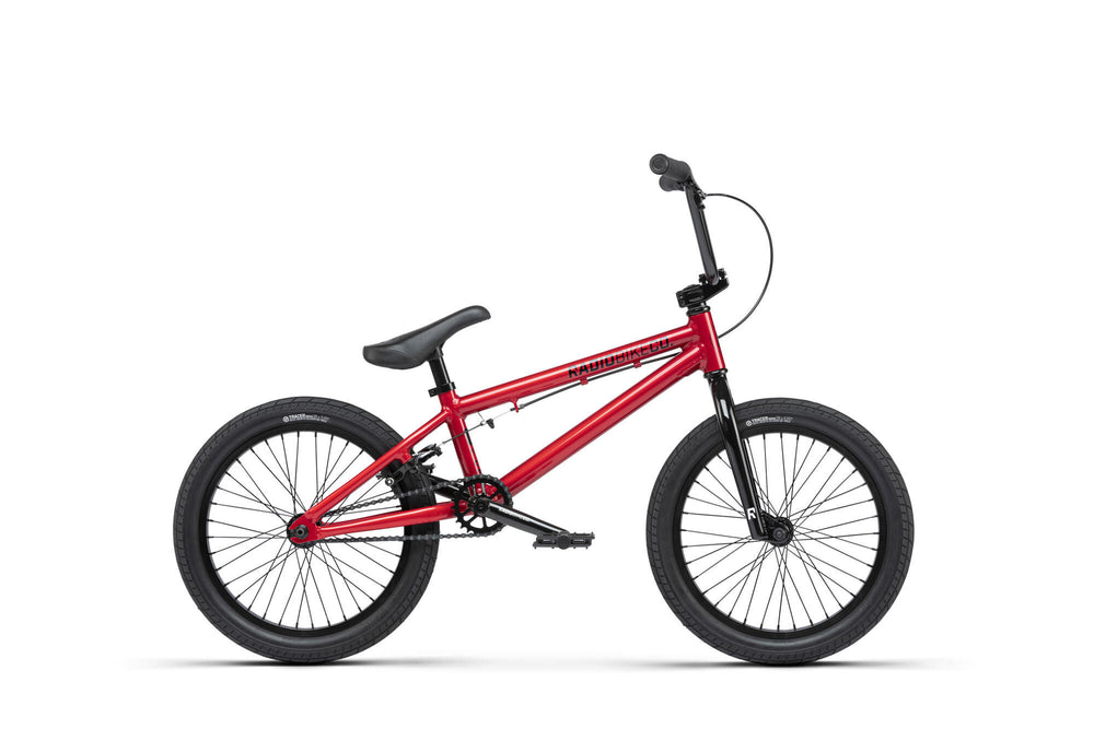 Radio bmx dice mod. 22 bmx dice 18 diam. candy red