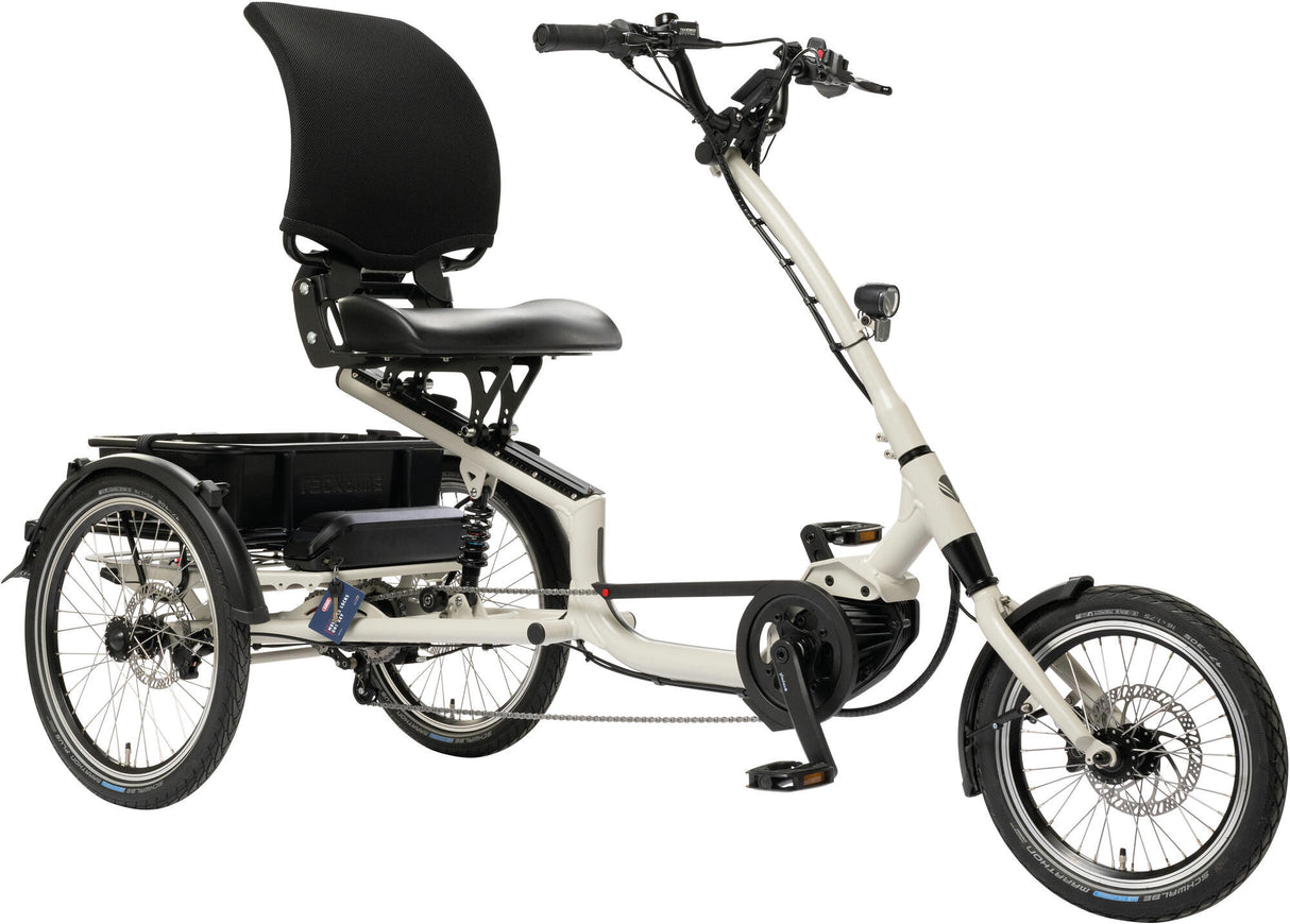 Pfautec electric shopping bike scoobo + (#1) e-threecy.pfau-tec scoobo + 16 20 14sp gray