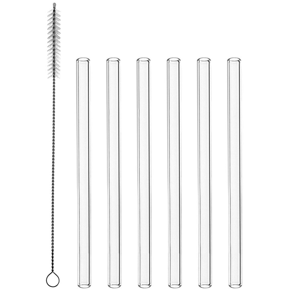 Montana rietjes glas + borsteltje 15cm