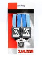 Simson Trio Short Quick Tie with 3 Ties - Cobalt Blue