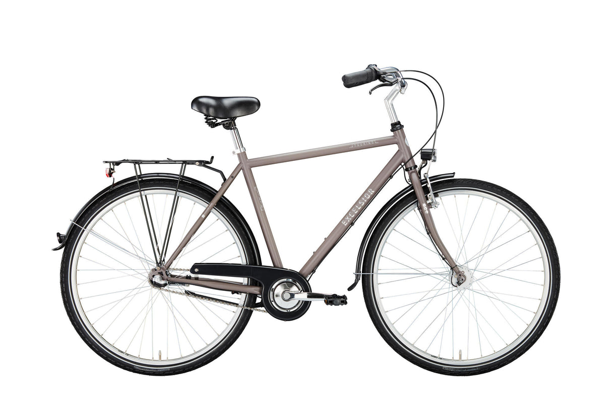 Excelsior stadsfiets touring nd mod. 24 bike touring nd 28 55 diam. 3sp taupe matt