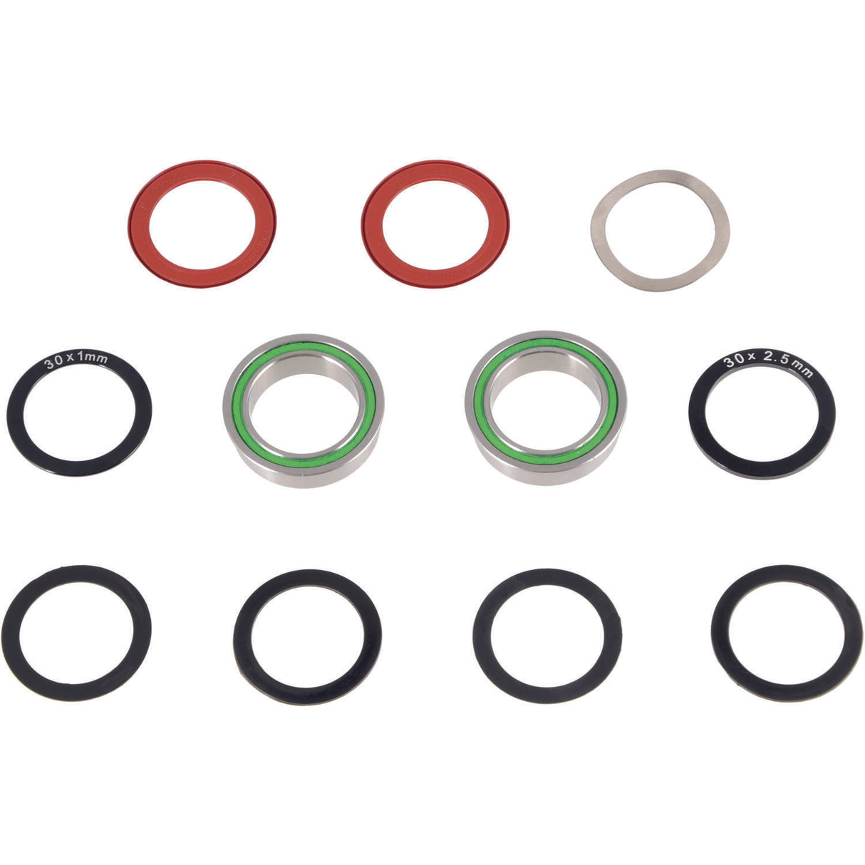 Enduro Lagerkit BB86 92 30mm A C Rustfrit stål