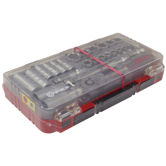 Connex dopsleutelset profi 38 27 delig