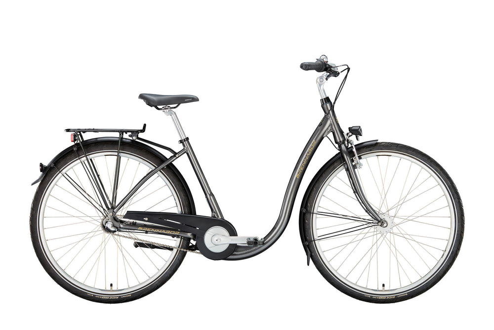 Brennabor city bike c-13 model 24 bike city c-13 28 46 low in. 3-speed grey bronze
