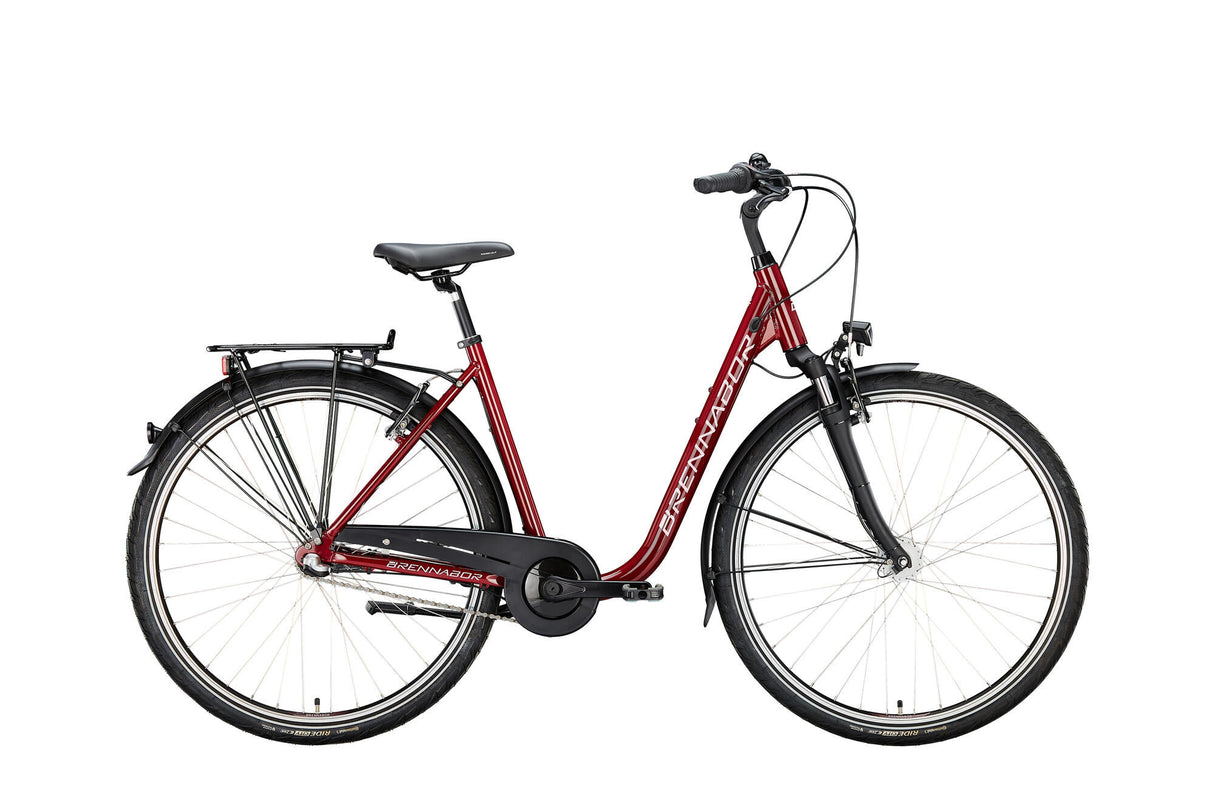 Brennabor stadsfiets c-24 mod. 24 bike city c-24 28 45 deep 3sp.red rose
