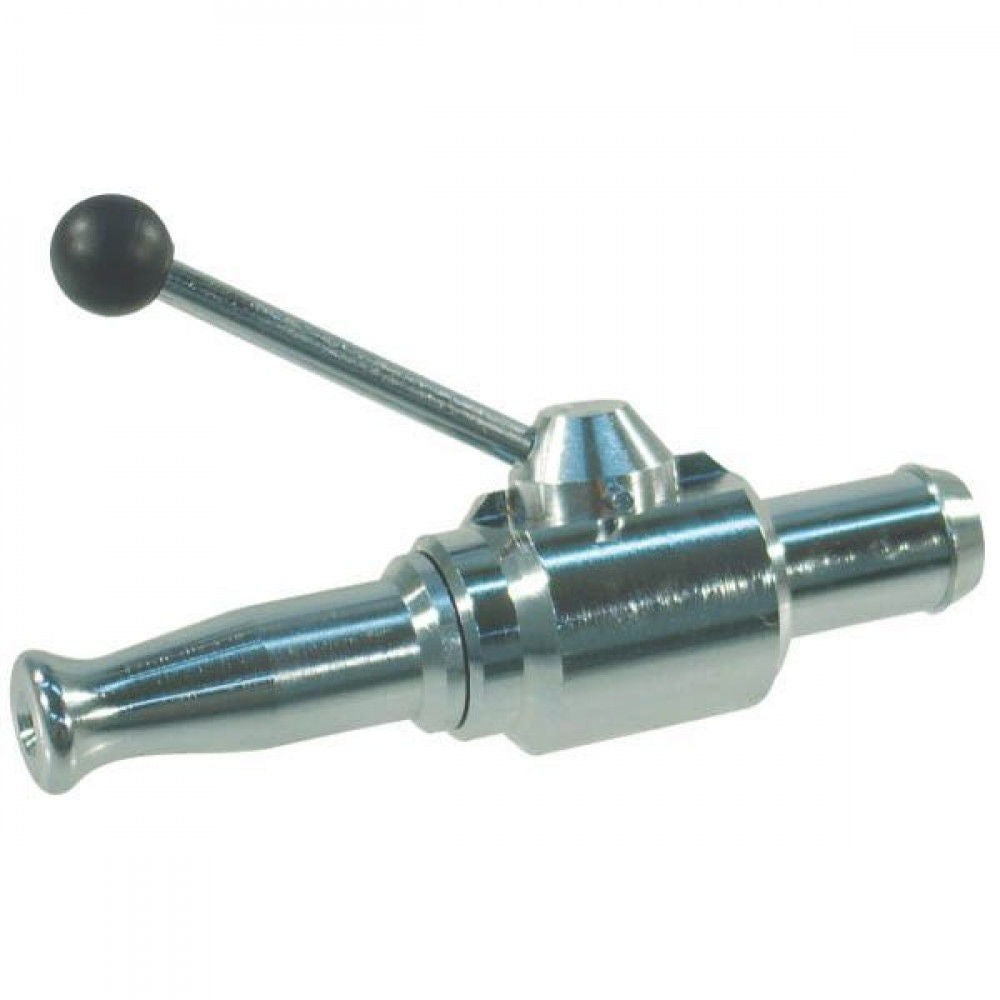 Afsluitbare straalspuit messverchr 1 x 25mm tule kraan