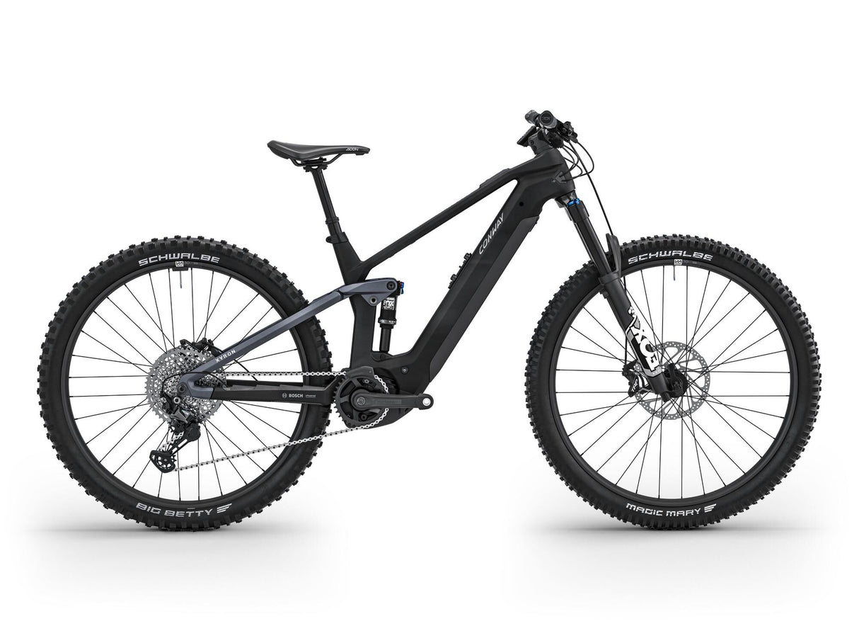 Conway elektrische mtb full-suspension xyron st 8.0 (#1) ebike conw.xyron st 8.0 29 39 12sp full sus.ca gr